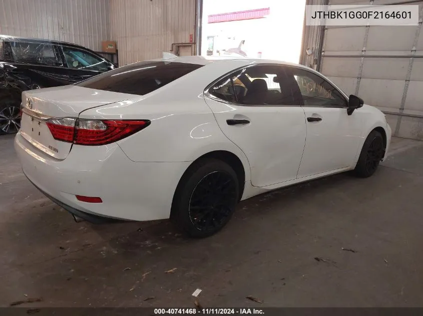 2015 Lexus Es 350 Crafted Line VIN: JTHBK1GG0F2164601 Lot: 40741468