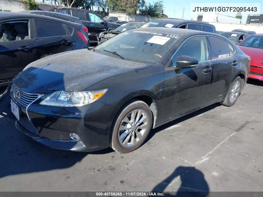 JTHBW1GG7F2095443 2015 Lexus Es 300H