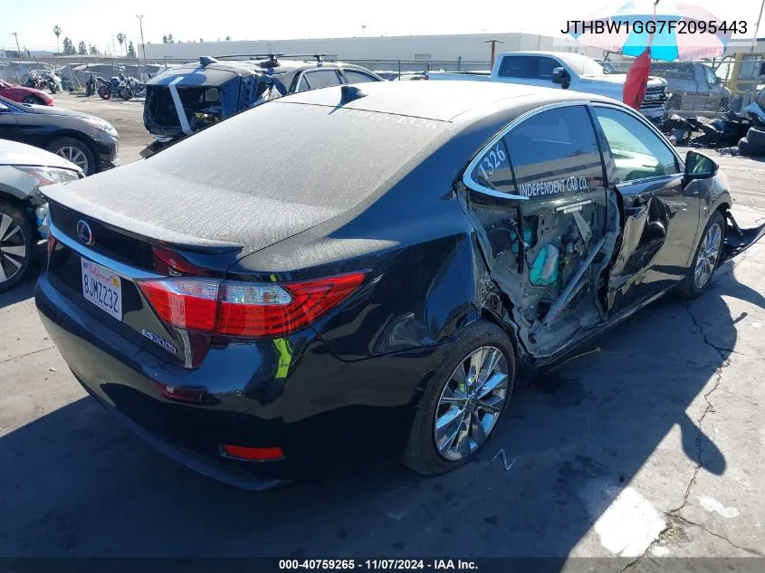 JTHBW1GG7F2095443 2015 Lexus Es 300H