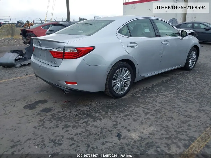 2015 Lexus Es 350 VIN: JTHBK1GG5F2168594 Lot: 40777507