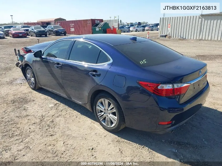 2015 Lexus Es 350 VIN: JTHBK1GGXF2163813 Lot: 40790396