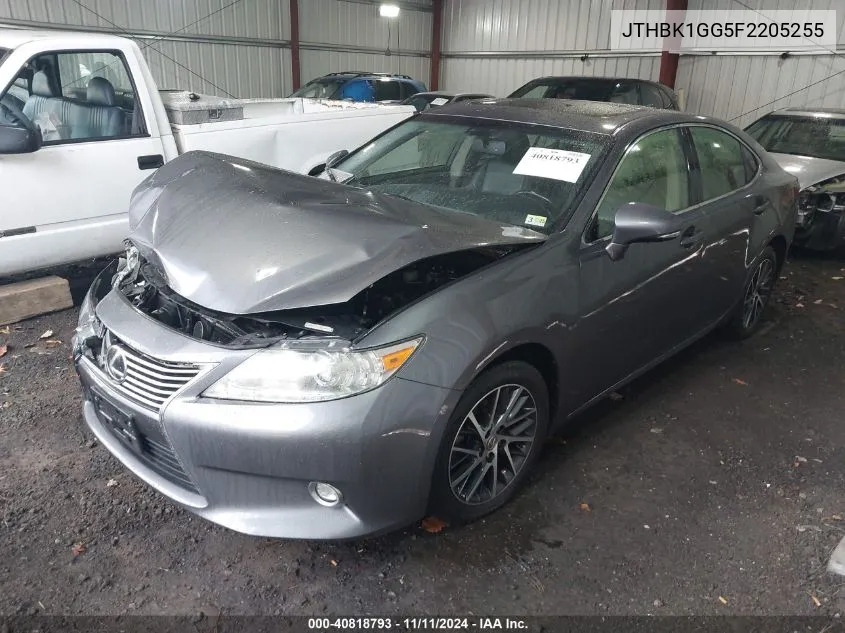 2015 Lexus Es 350 350 VIN: JTHBK1GG5F2205255 Lot: 40818793