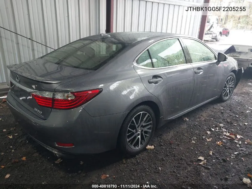 2015 Lexus Es 350 350 VIN: JTHBK1GG5F2205255 Lot: 40818793