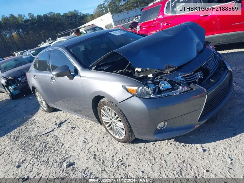 2015 Lexus Es 350 VIN: JTHBK1GG7F2188569 Lot: 40828257