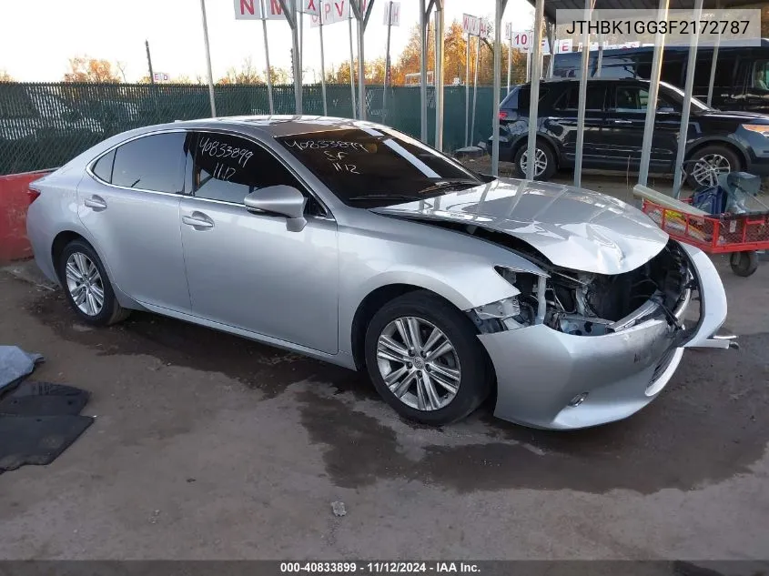 2015 Lexus Es 350 VIN: JTHBK1GG3F2172787 Lot: 40833899