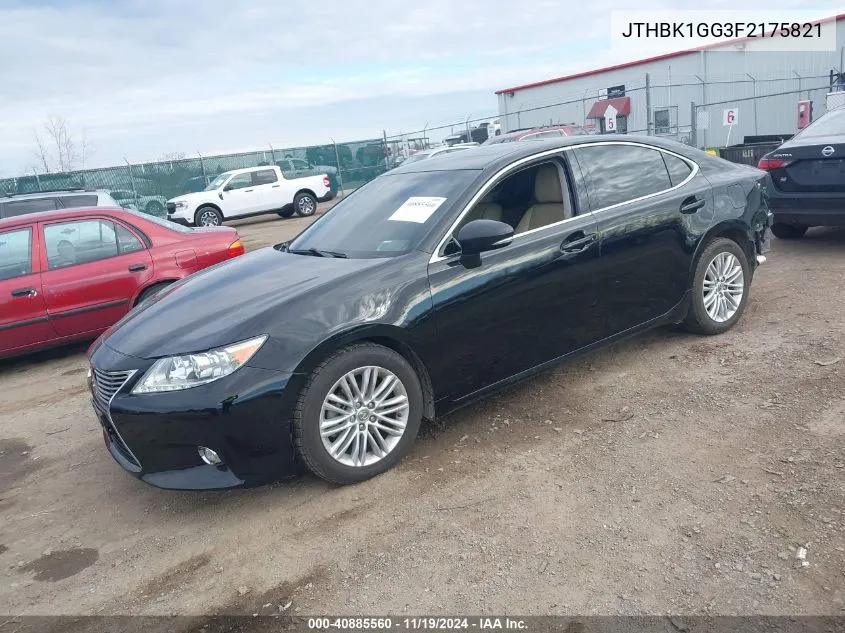 2015 Lexus Es 350 VIN: JTHBK1GG3F2175821 Lot: 40885560