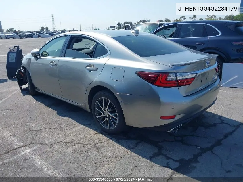 JTHBK1GG4G2234179 2016 Lexus Es 350