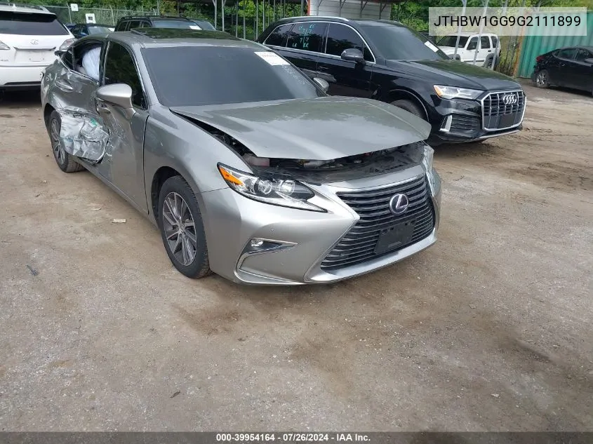 2016 Lexus Es 300H VIN: JTHBW1GG9G2111899 Lot: 39954164