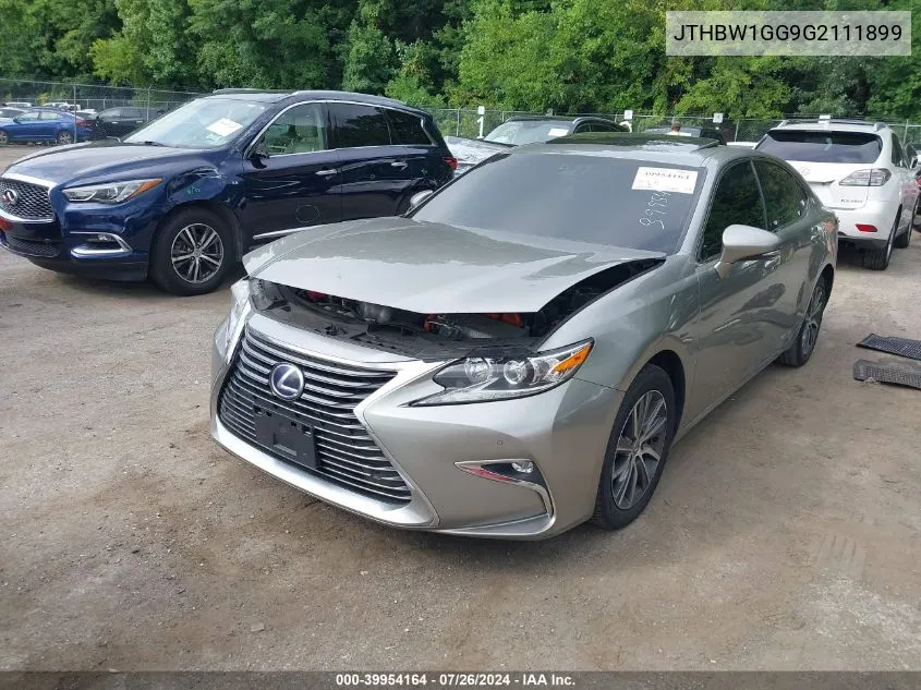 JTHBW1GG9G2111899 2016 Lexus Es 300H