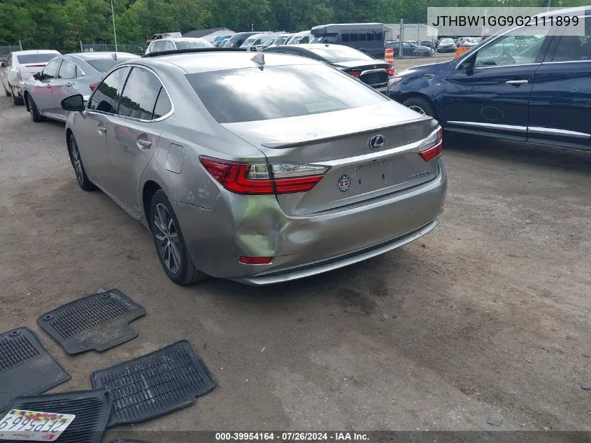 JTHBW1GG9G2111899 2016 Lexus Es 300H