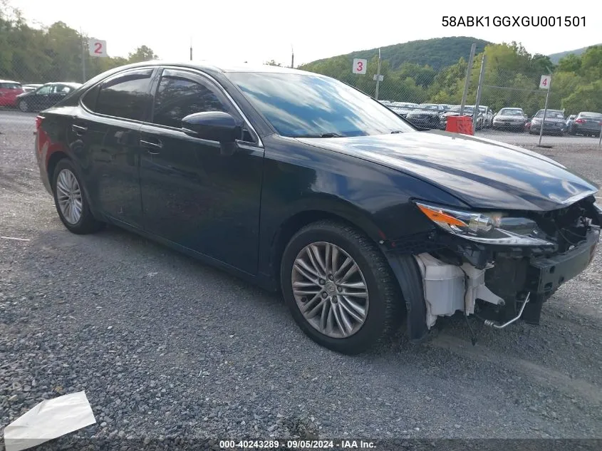 58ABK1GGXGU001501 2016 Lexus Es 350 350