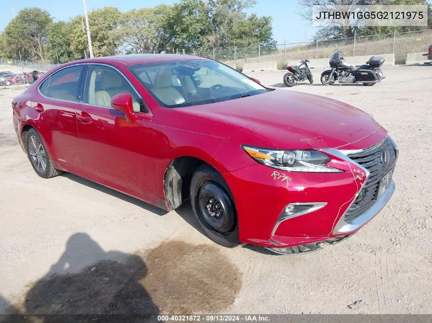 JTHBW1GG5G2121975 2016 Lexus Es 300H