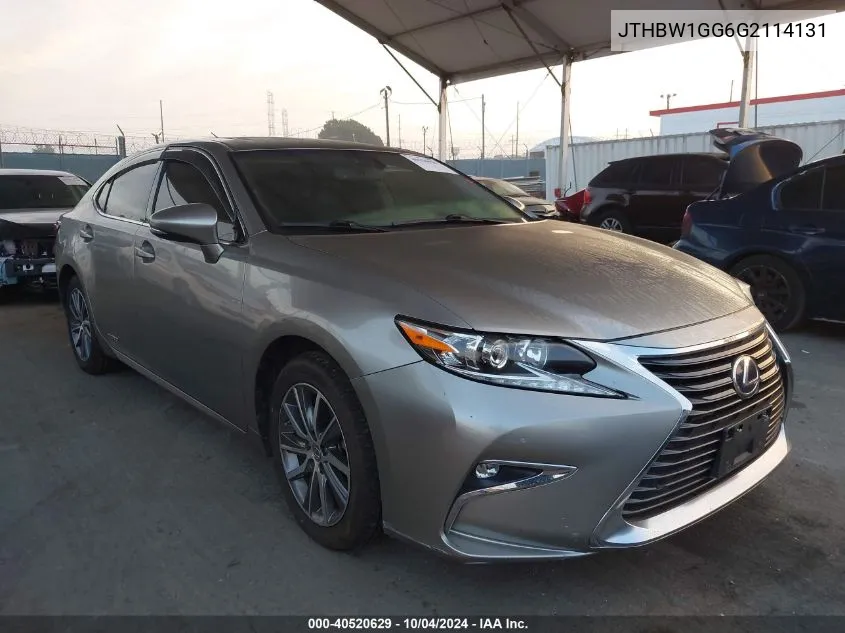 JTHBW1GG6G2114131 2016 Lexus Es 300H