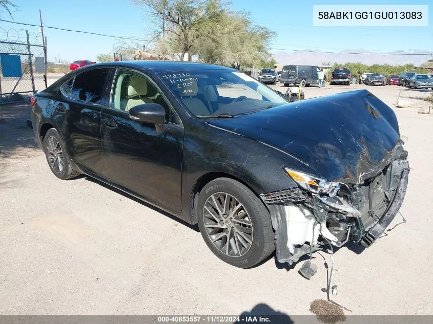 2016 Lexus Es 350 VIN: 58ABK1GG1GU013083 Lot: 40853557