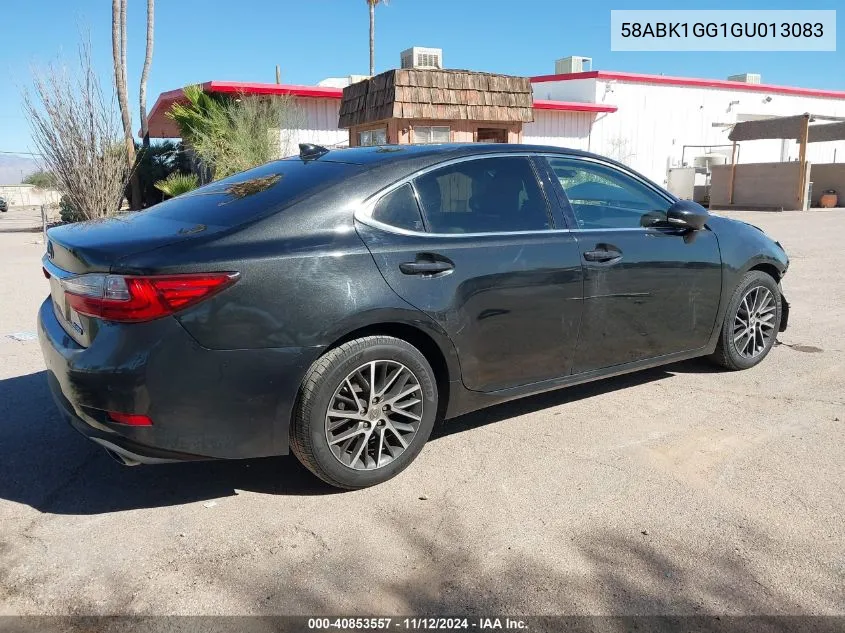 2016 Lexus Es 350 VIN: 58ABK1GG1GU013083 Lot: 40853557