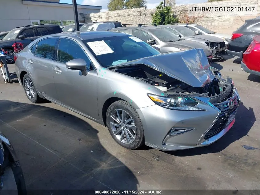 2016 Lexus Es 300H VIN: JTHBW1GG1G2101447 Lot: 40872020