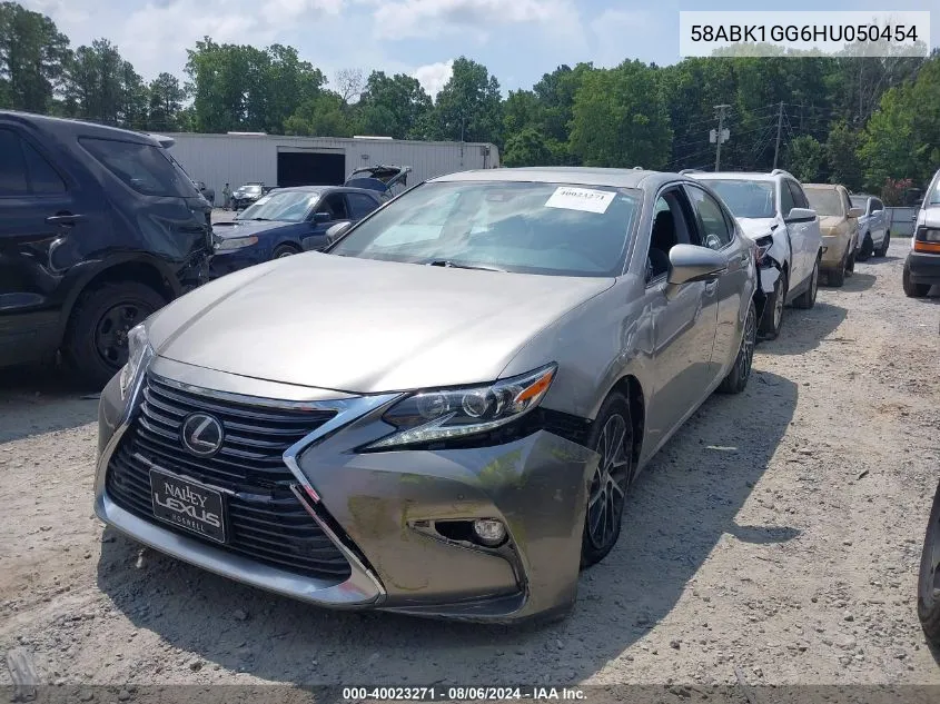 58ABK1GG6HU050454 2017 Lexus Es 350