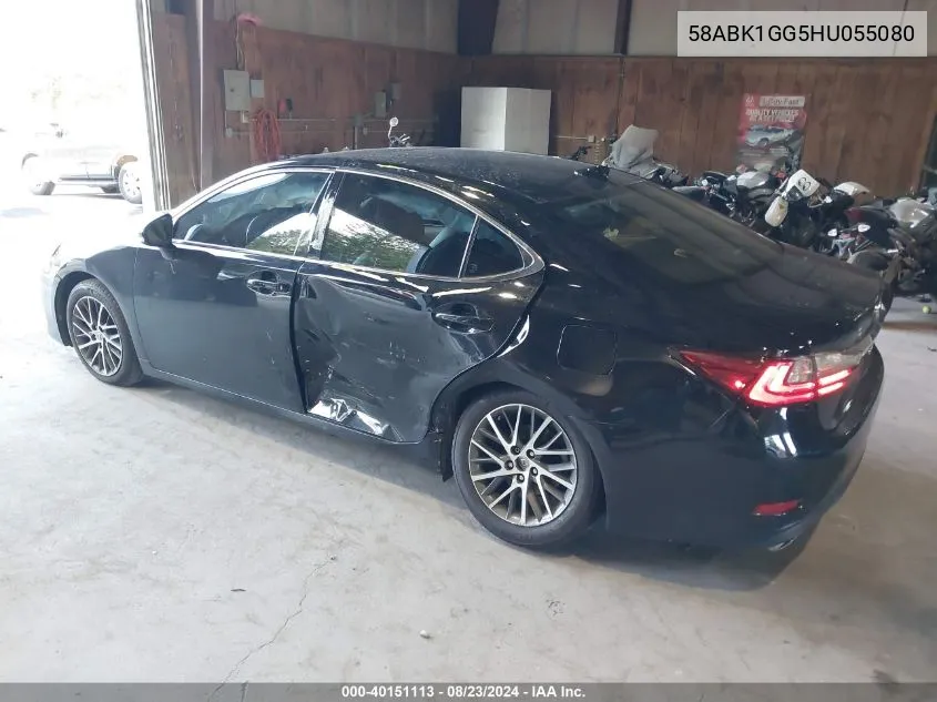 58ABK1GG5HU055080 2017 Lexus Es 350