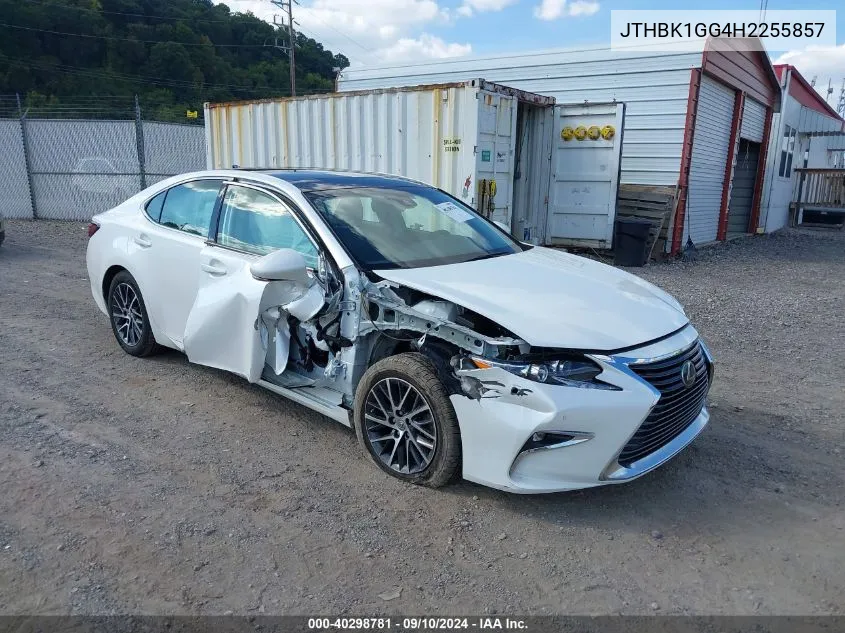 2017 Lexus Es 350 VIN: JTHBK1GG4H2255857 Lot: 40298781