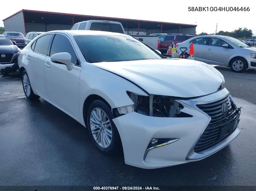 2017 Lexus Es 350 VIN: 58ABK1GG4HU046466 Lot: 40376947