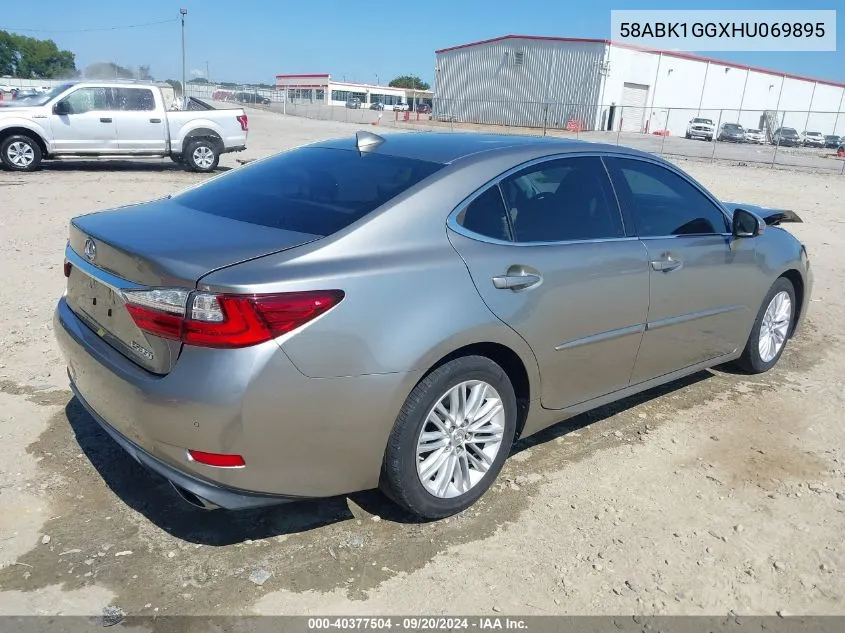 58ABK1GGXHU069895 2017 Lexus Es 350