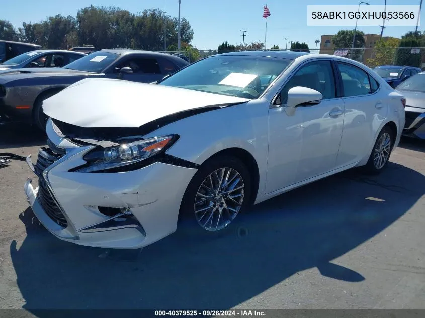 58ABK1GGXHU053566 2017 Lexus Es 350