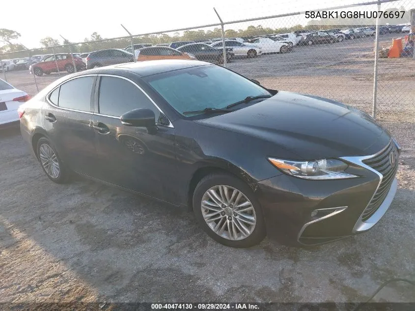 2017 Lexus Es 350 VIN: 58ABK1GG8HU076697 Lot: 40474130