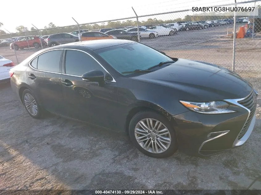 58ABK1GG8HU076697 2017 Lexus Es 350