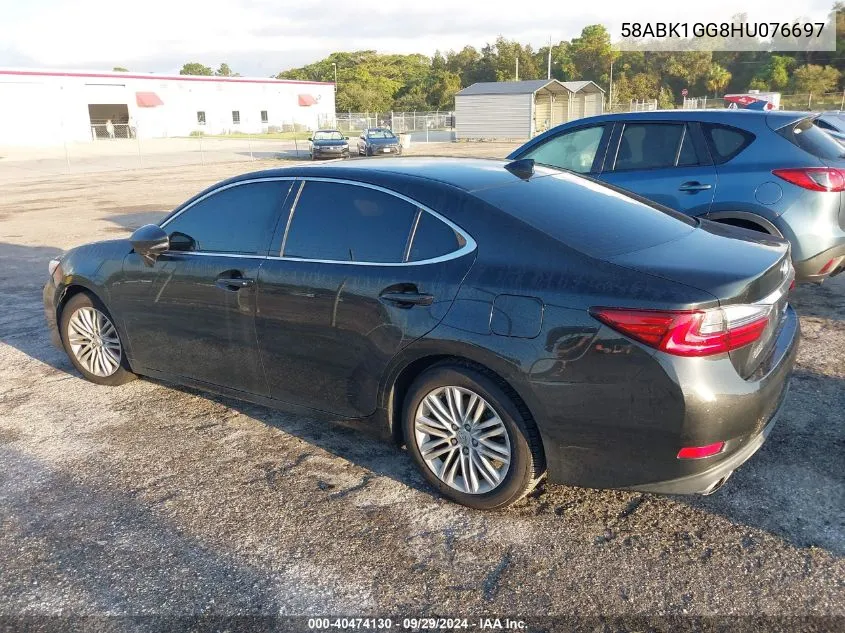 58ABK1GG8HU076697 2017 Lexus Es 350