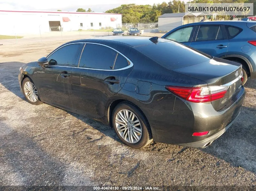 58ABK1GG8HU076697 2017 Lexus Es 350