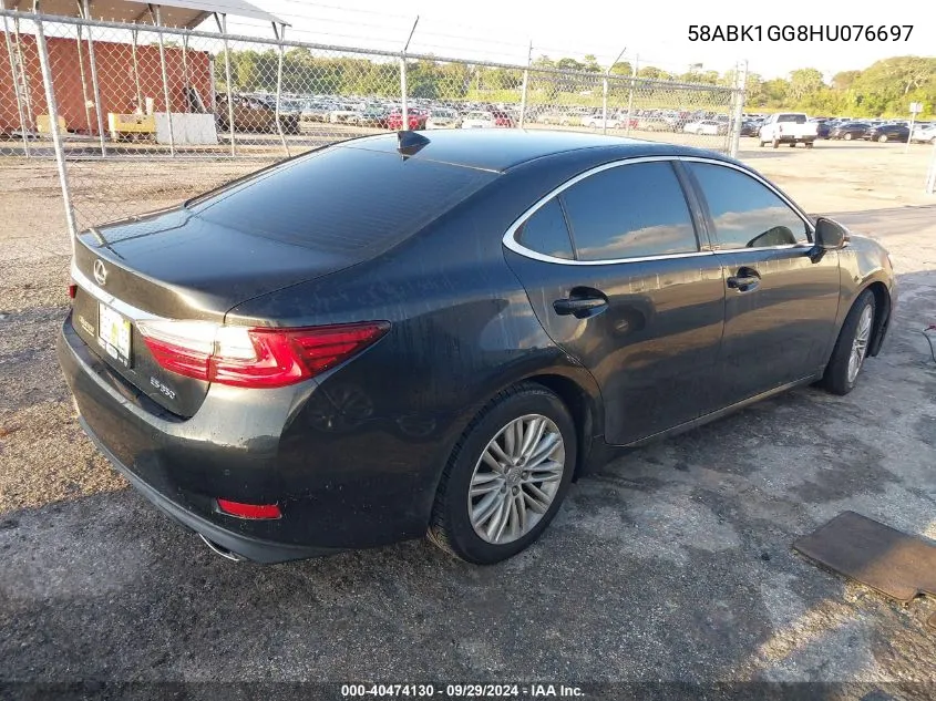 58ABK1GG8HU076697 2017 Lexus Es 350