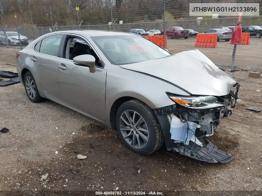 2017 Lexus Es 300H VIN: JTHBW1GG1H2133896 Lot: 40858782