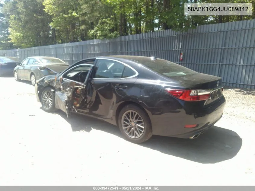 58ABK1GG4JU089842 2018 Lexus Es 350