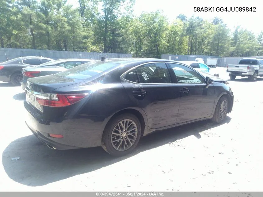 58ABK1GG4JU089842 2018 Lexus Es 350