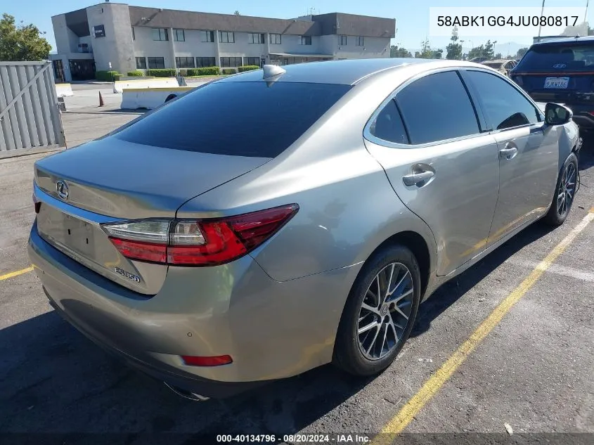 58ABK1GG4JU080817 2018 Lexus Es 350