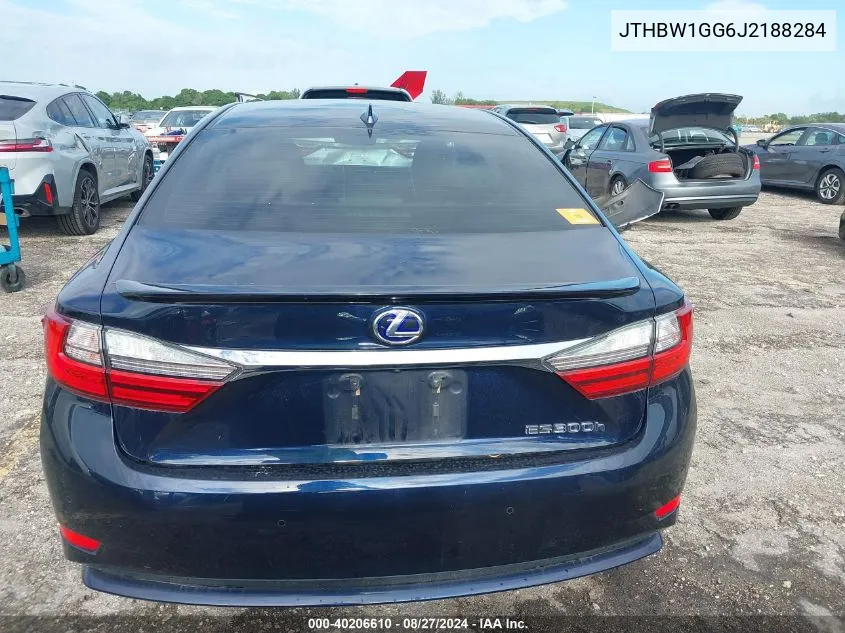 JTHBW1GG6J2188284 2018 Lexus Es 300H