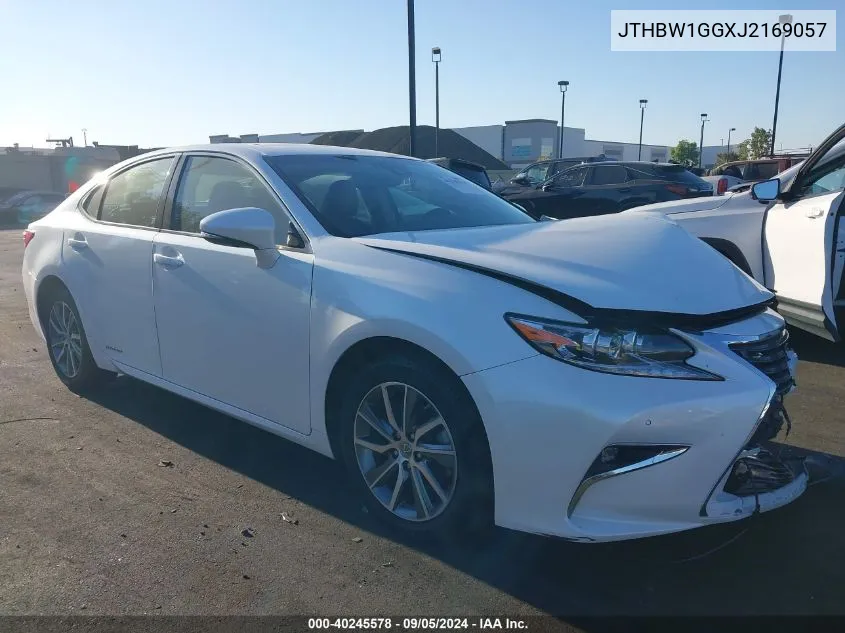 JTHBW1GGXJ2169057 2018 Lexus Es 300H