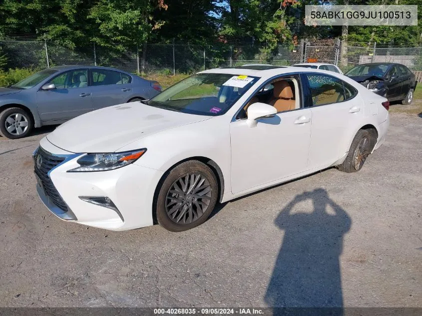 58ABK1GG9JU100513 2018 Lexus Es 350