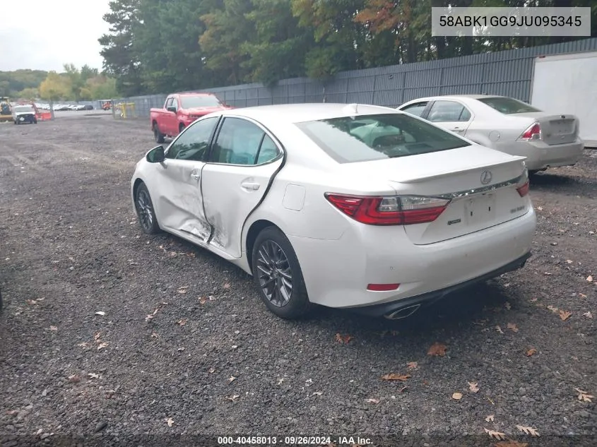 58ABK1GG9JU095345 2018 Lexus Es 350