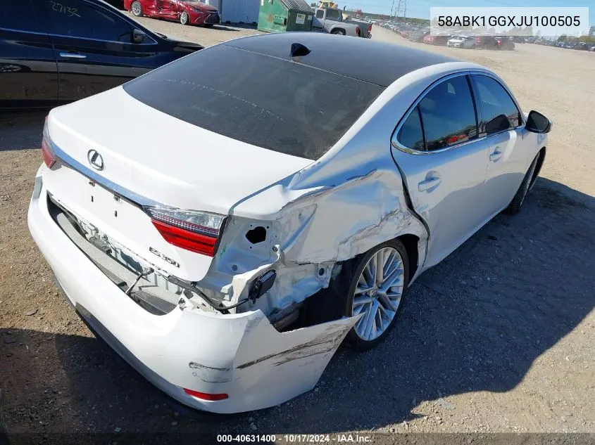 58ABK1GGXJU100505 2018 Lexus Es 350 350