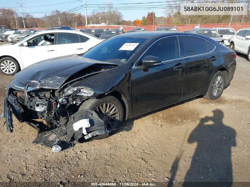 2018 Lexus Es 350 VIN: 58ABK1GG6JU089101 Lot: 40644566