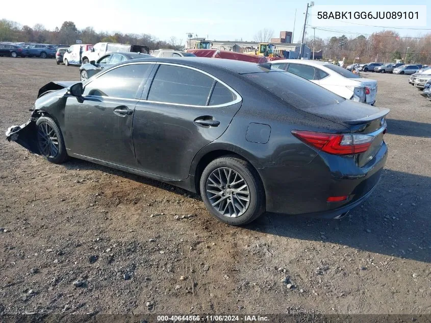 2018 Lexus Es 350 VIN: 58ABK1GG6JU089101 Lot: 40644566