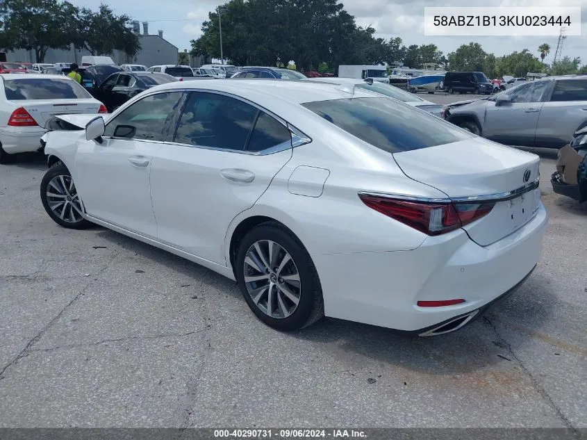 2019 Lexus Es 350 VIN: 58ABZ1B13KU023444 Lot: 40290731