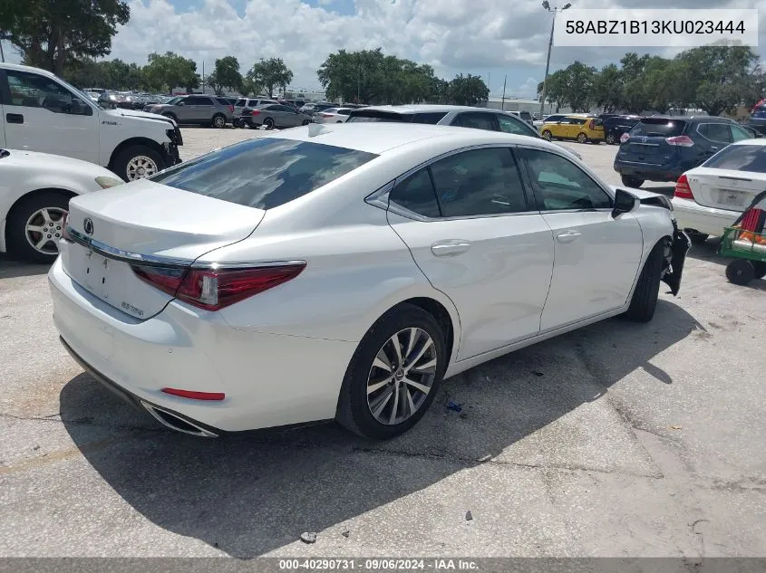 2019 Lexus Es 350 VIN: 58ABZ1B13KU023444 Lot: 40290731