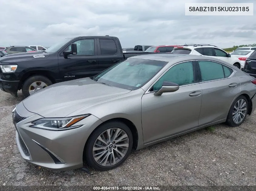 2019 Lexus Es 350 VIN: 58ABZ1B15KU023185 Lot: 40541975