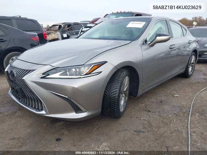 2019 Lexus Es 350 Luxury VIN: 58ABZ1B14KU023629 Lot: 40840883