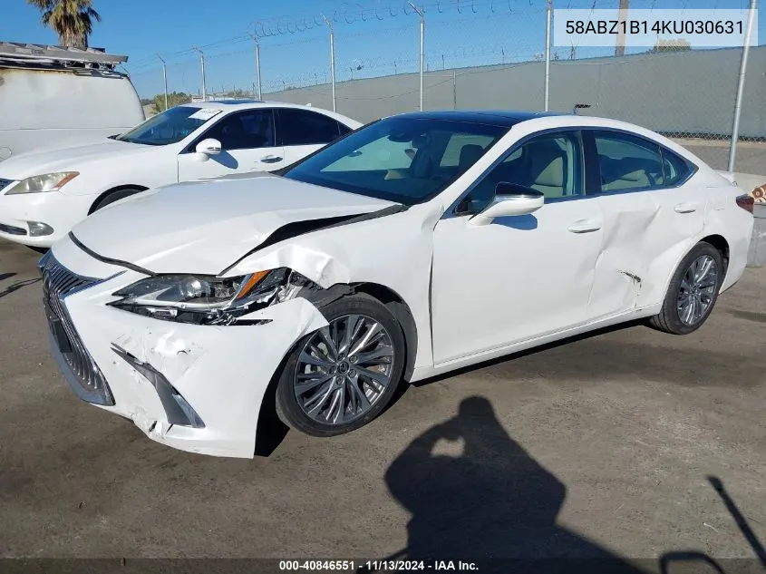 58ABZ1B14KU030631 2019 Lexus Es 350