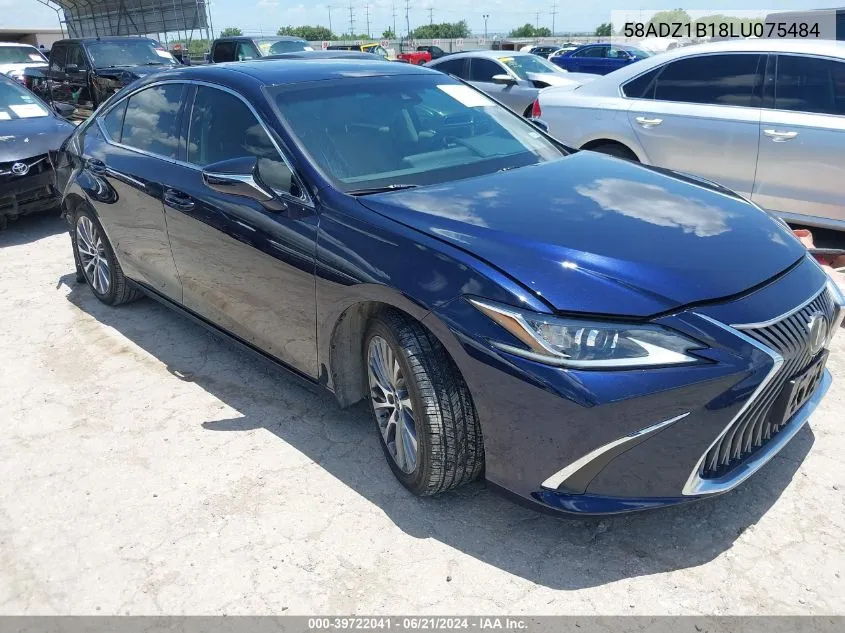 2020 Lexus Es 350 VIN: 58ADZ1B18LU075484 Lot: 39722041