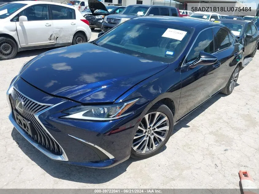 2020 Lexus Es 350 VIN: 58ADZ1B18LU075484 Lot: 39722041