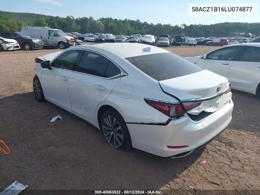 58ACZ1B16LU074877 2020 Lexus Es 350